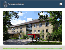 Tablet Screenshot of gymnasium-soltau.de